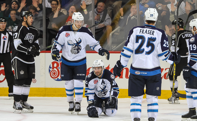 Fans celebrate the return of the Moose at Home Opener ...