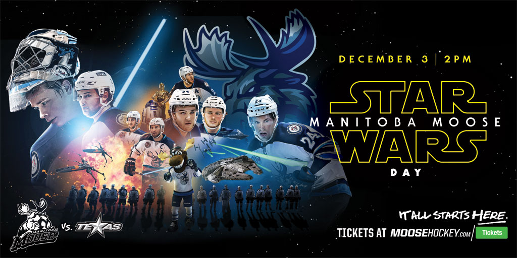 Star Wars Day details - Manitoba Moose