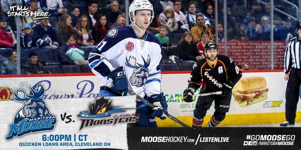 Moose and Monsters to battle in Cleveland - Manitoba Moose