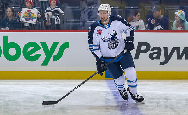 Poolman Recalled by Jets - Manitoba Moose