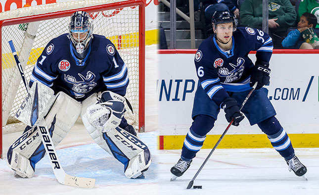 Jets Qualify Comrie & Nogier - Manitoba Moose