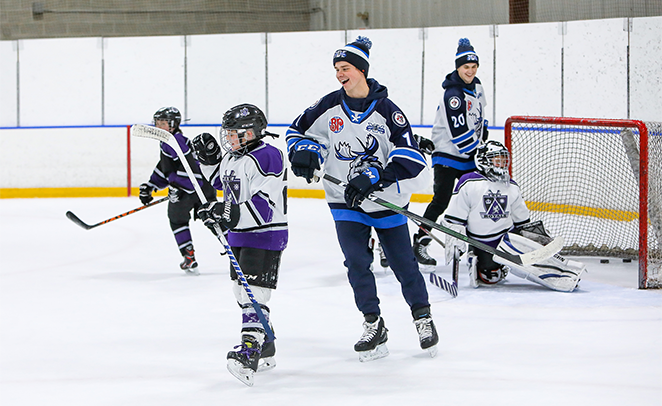 Moose Well-Represented on Jets Young Stars Team - Manitoba Moose