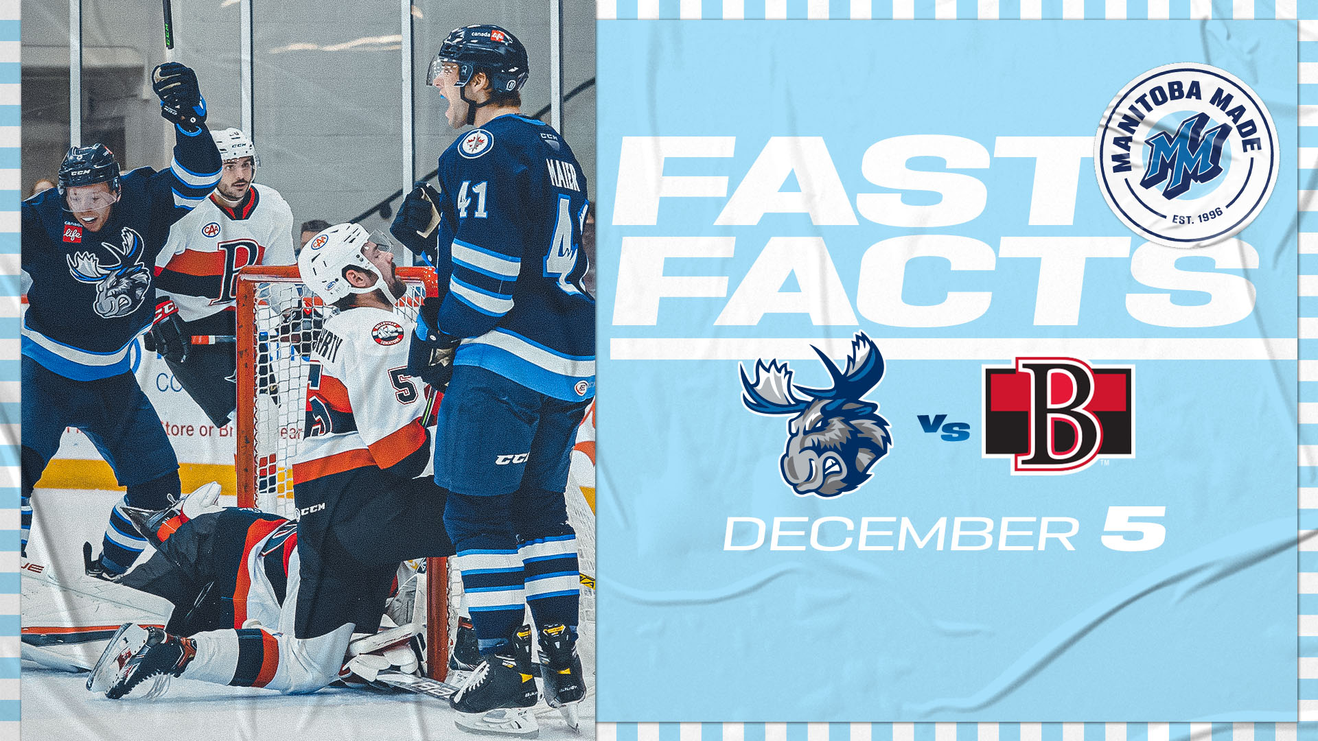 Fast Facts: Moose vs. Calgary - Nov. 13 - Manitoba Moose