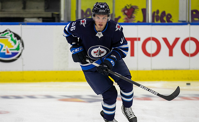 Winnipeg Jets reassign draft pick Danny Zhilkin to the Moose from Rangers  (OHL)