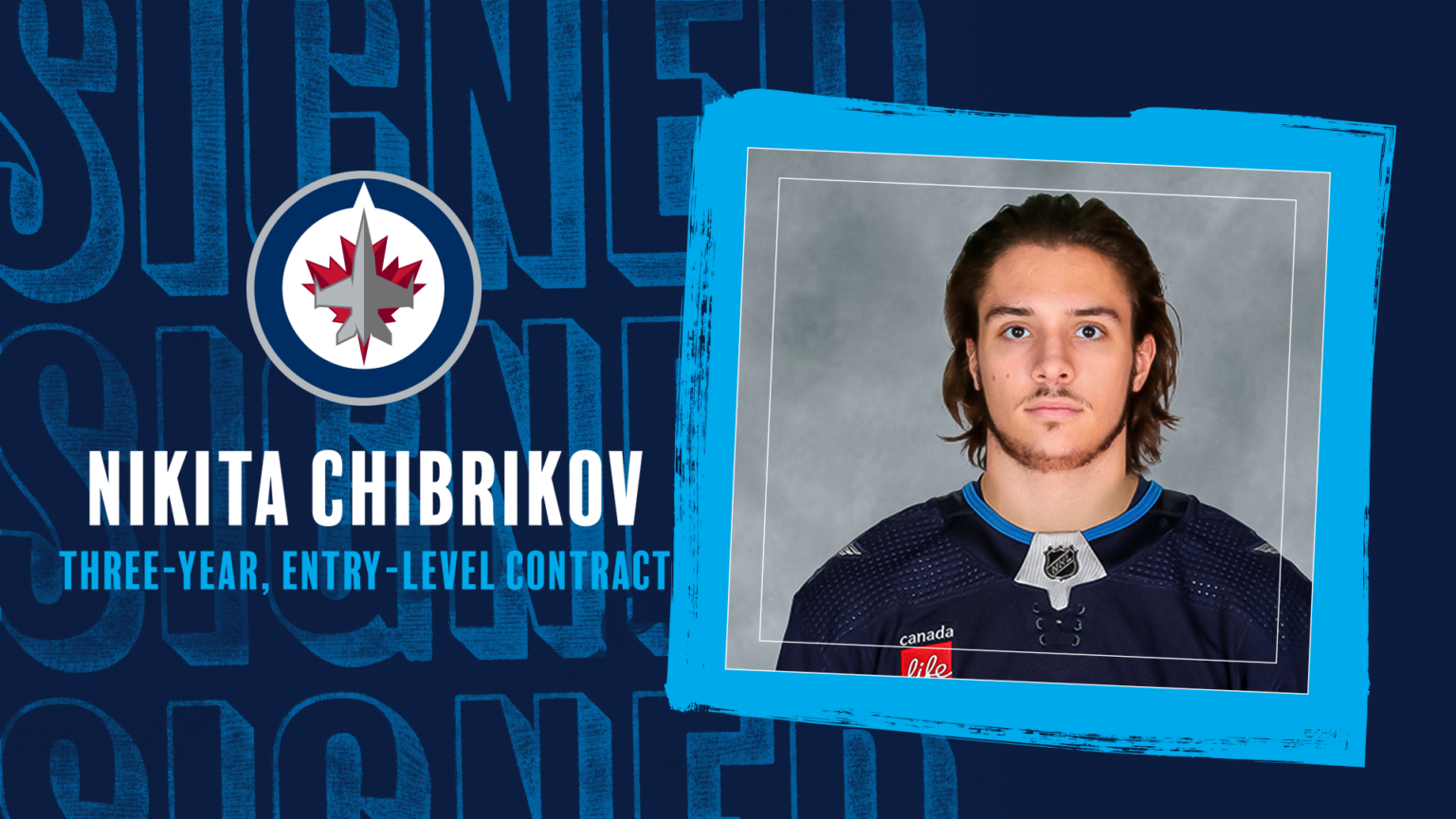 Jets Sign Nikita Chibrikov To Entry-Level Contract - Manitoba Moose