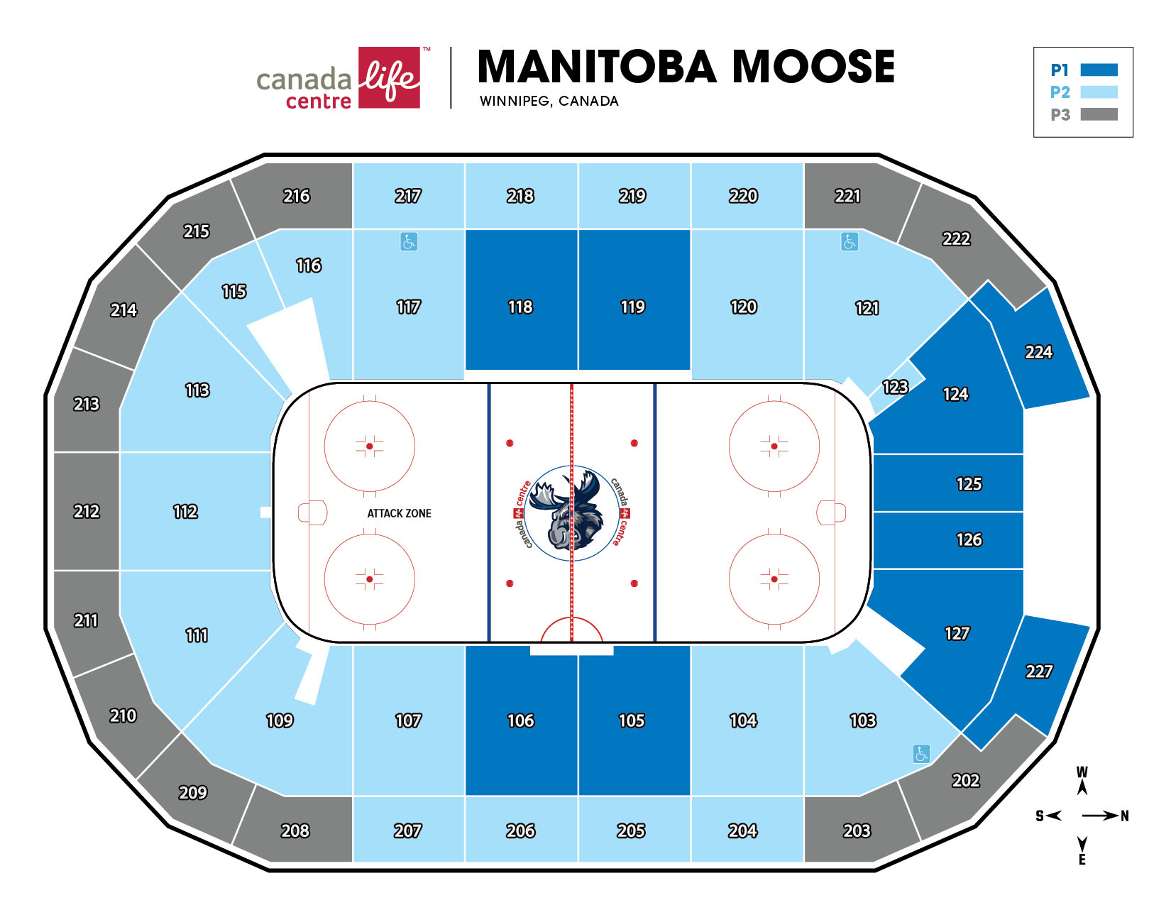 Winnipeg Jets Seating Chart 