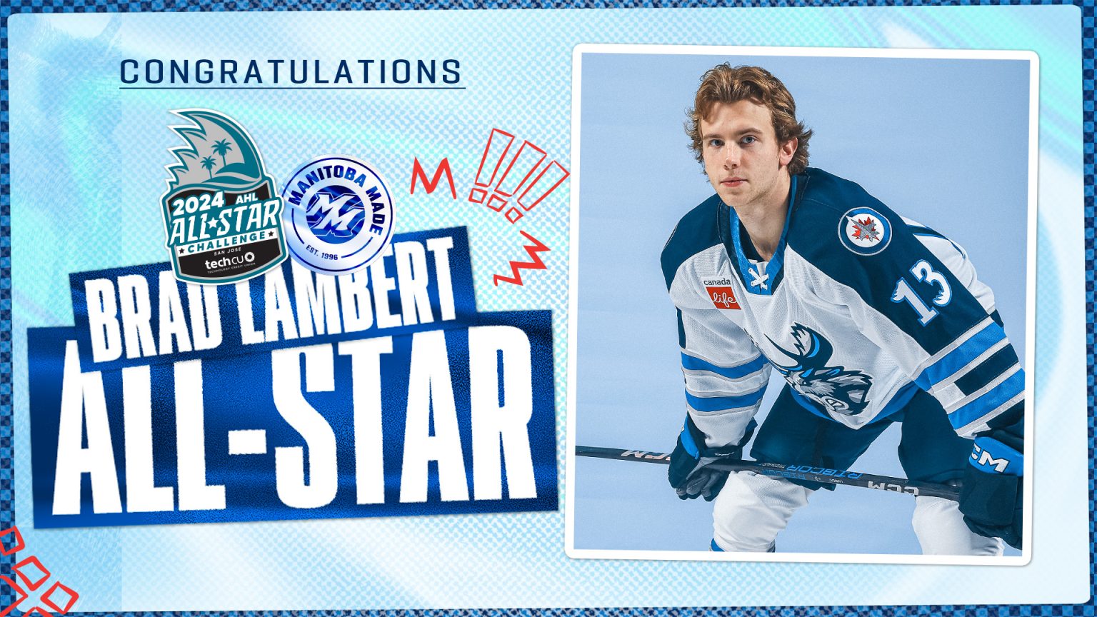 Brad Lambert Named To 2024 AHL All-Star Classic - Manitoba Moose