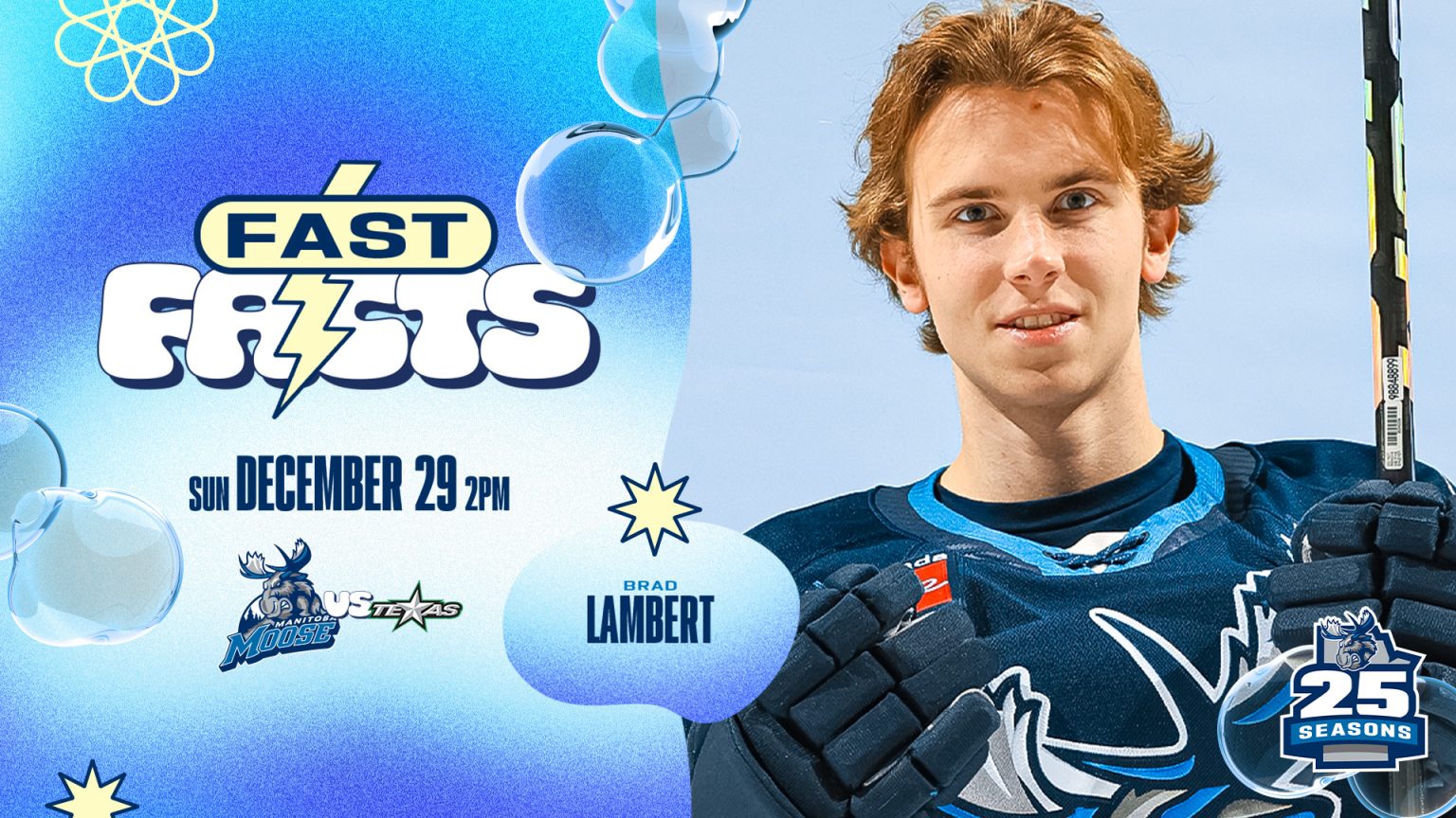 Fast Facts: Moose vs. Texas - Dec. 29 - Manitoba Moose