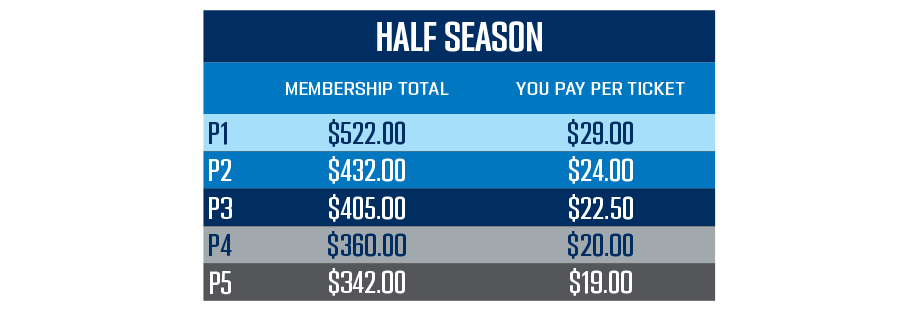 Pricing Chart